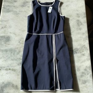 New Ann Taylor Dress - size 6, brand new, never worn, tags still on. Navy/White